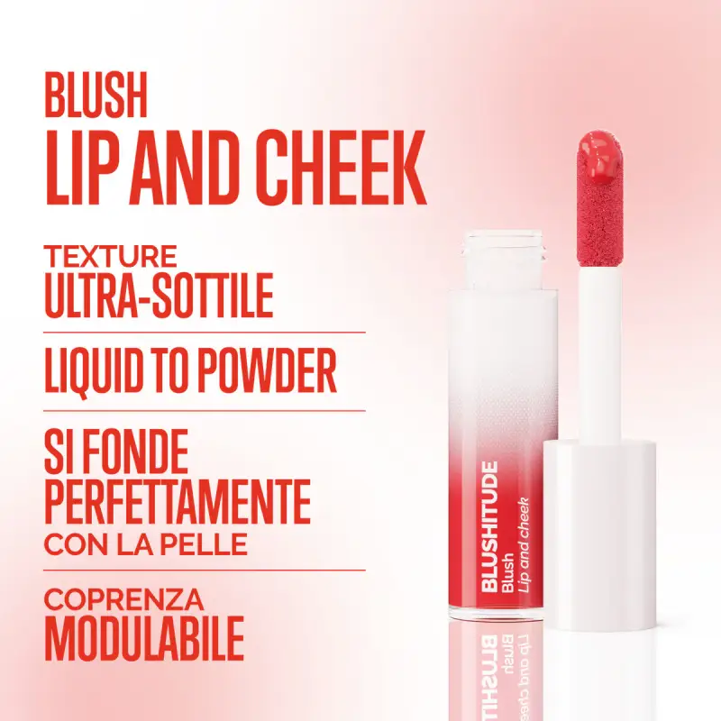 Viso BLUSHITUDE 03 RED BLISHIE - Rossetti, Blush, Ombretti miniatura 3