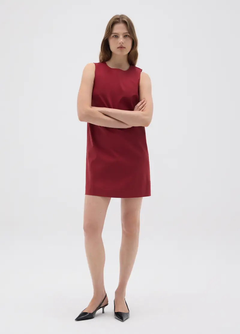 OVS, Abito Da Donna In Misto Viscosa Rosso, Rosso, Taglia: XS