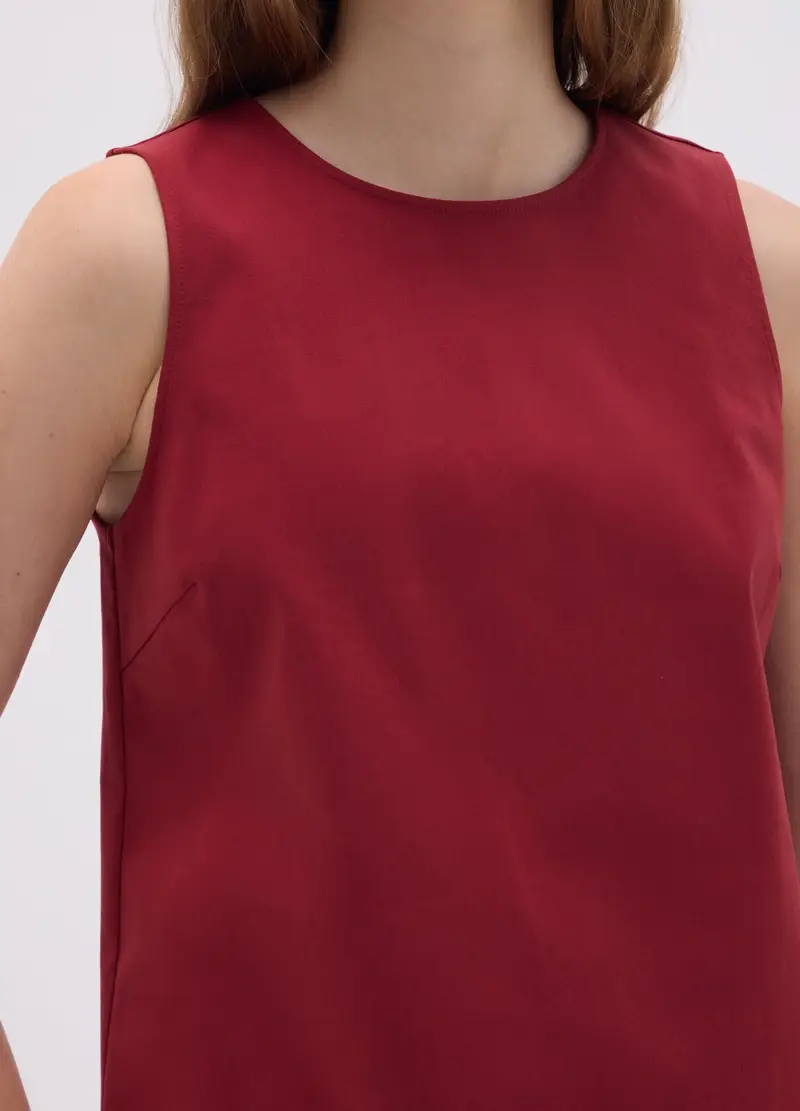 OVS, Abito Da Donna In Misto Viscosa Rosso, Rosso, Taglia: XS miniatura 3