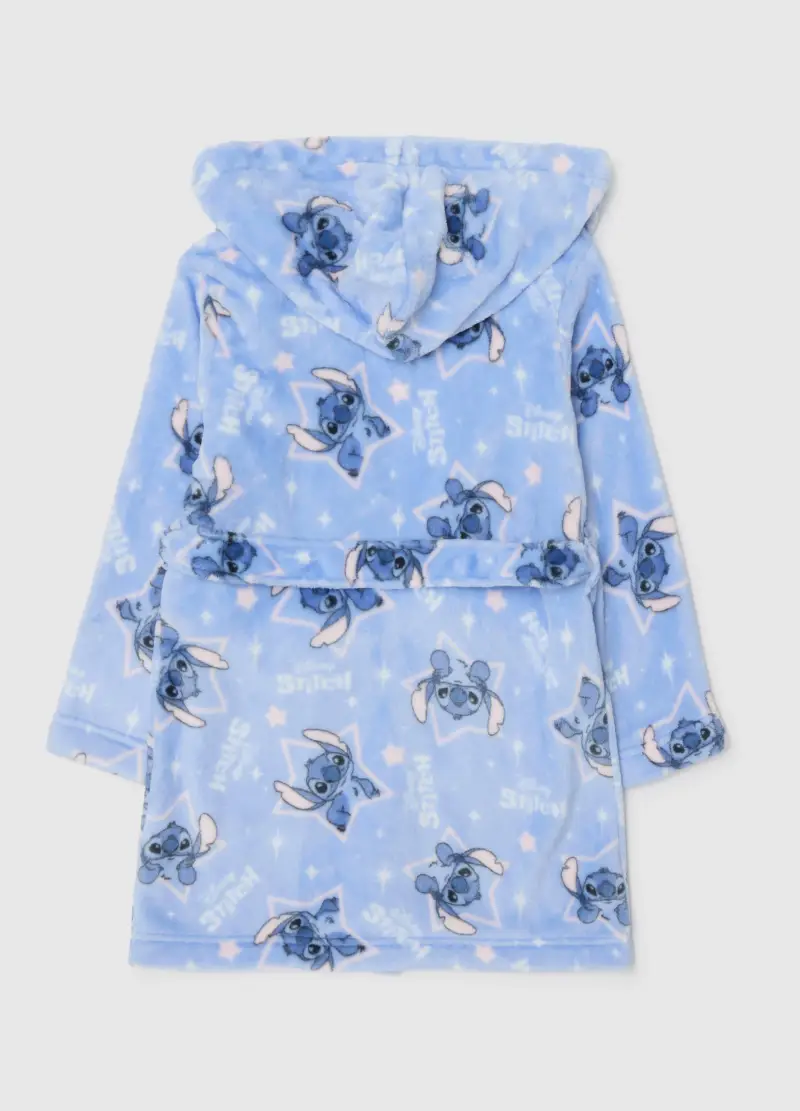 Accappatoio Da Bambina Azzurro, Azzurro miniatura 2