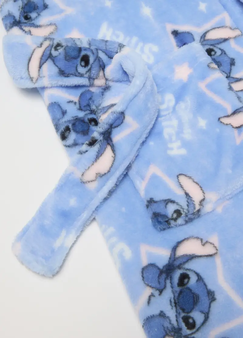 Accappatoio Da Bambina Azzurro, Azzurro miniatura 3