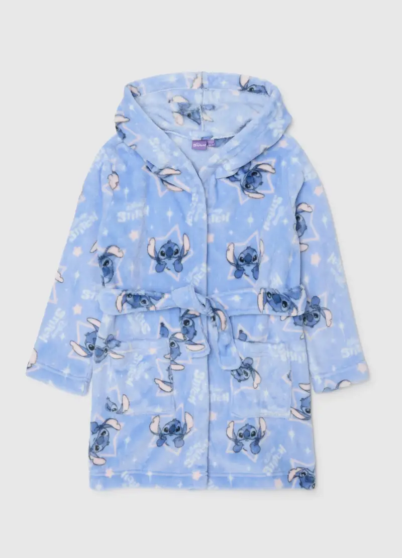 Accappatoio Da Bambina Azzurro, Azzurro