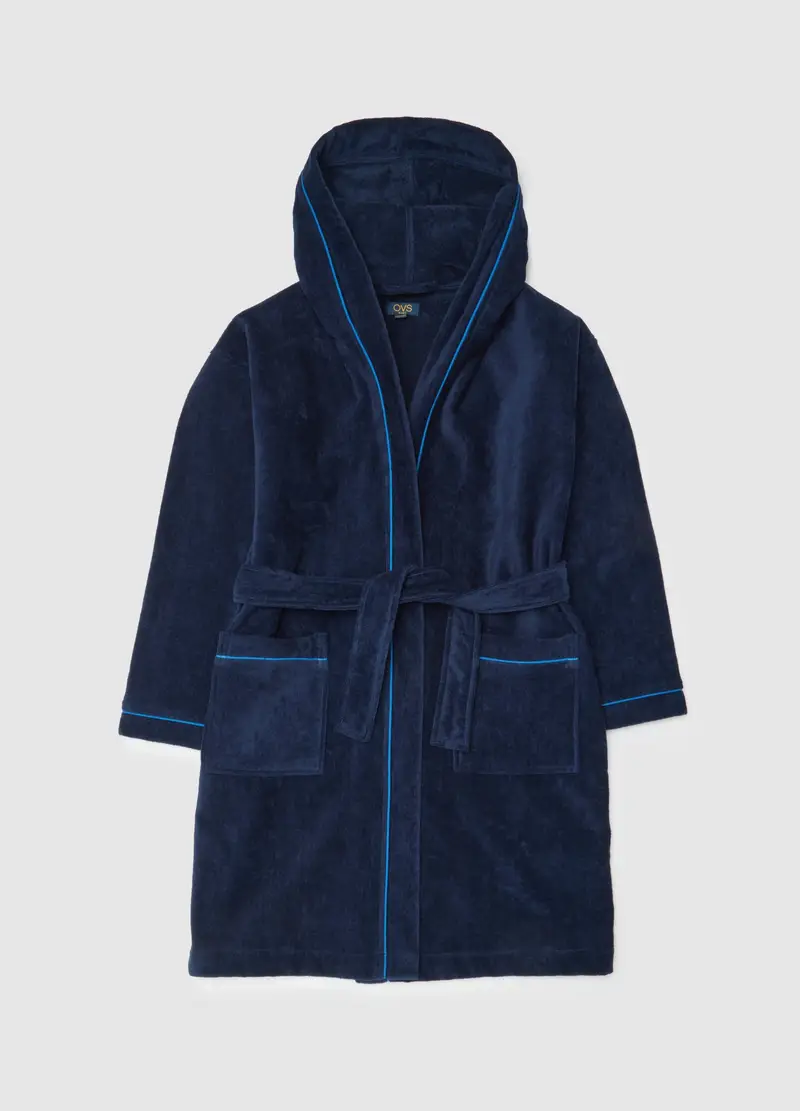 OVS, Accappatoio Da Ragazzo In Puro Cotone Multicolor, Bambino, Multicolor, Taglia: 10-11