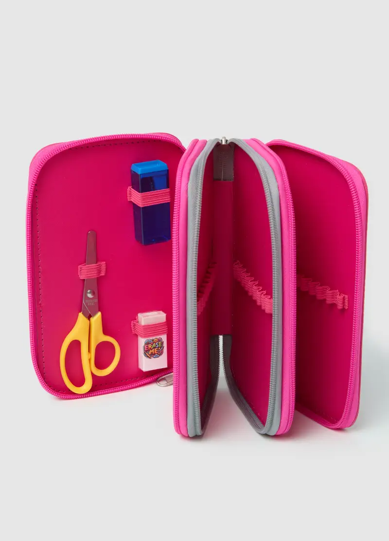 Astuccio Da Bambina In Multicolor Con Glitter Barbie, Unisex, Multicolor miniatura 2