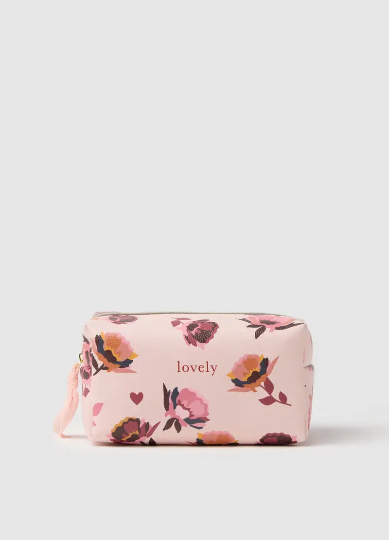 OVS , Astuccio Multicolor Con Fiori, Donna, Multicolor, Taglia: ONE SIZE