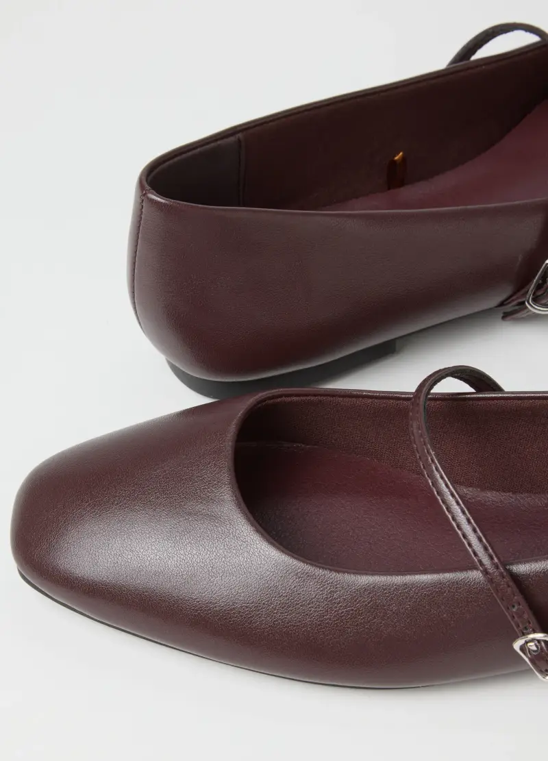 OVS Ballerine Donna Marrone 3509707 miniatura 3