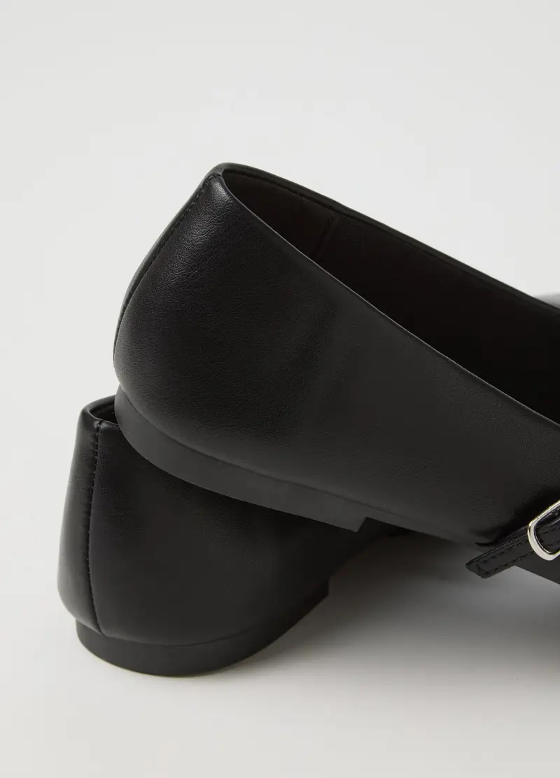 OVS HOUSEBRAND Ballerine Donna Nero 1175904 miniatura 2