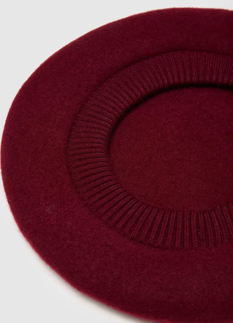 OVS, Basco Da Bambina In Misto Lana Rosso, Rosso, Taglia: 56 miniatura 2