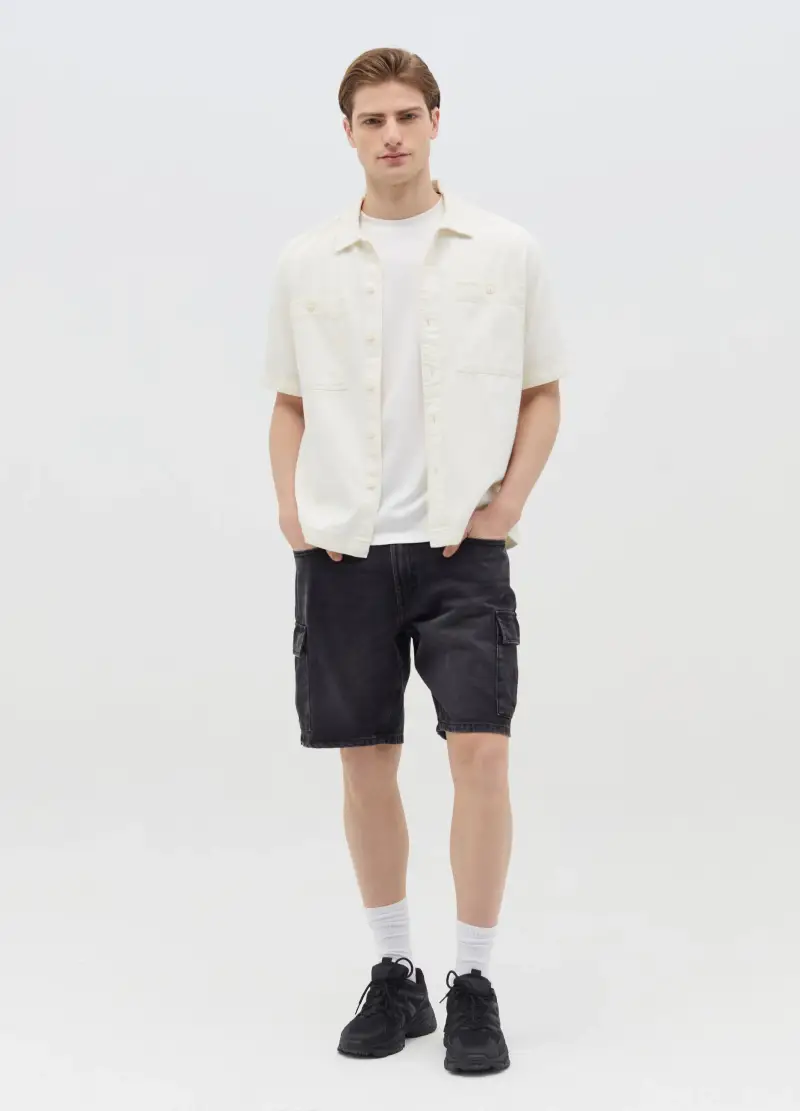 OVS Bermuda Uomo Nero 3983883