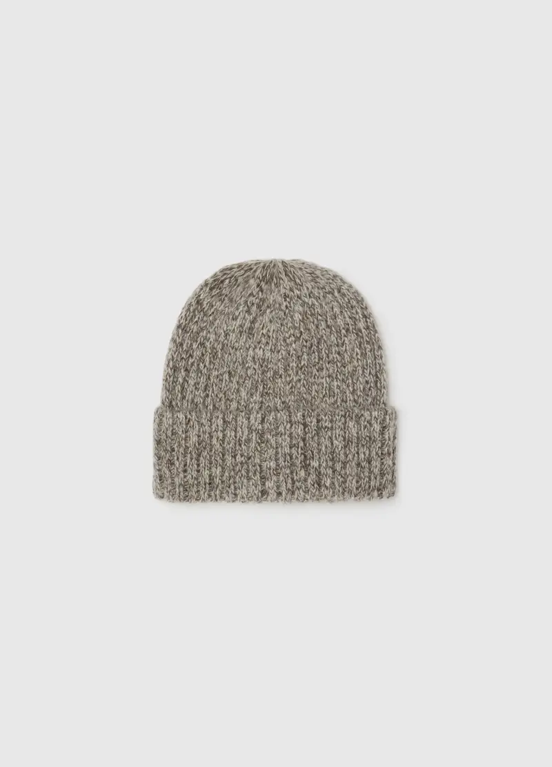 Berretto Beanie Beige, Uomo, Beige
