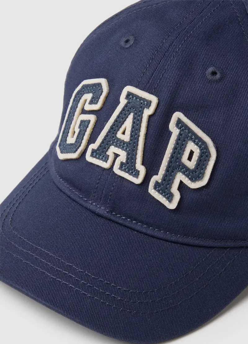 OVS, Berretto Da Baseball Con Patch Logo, Unisex, Blu, Taglia: S/M/13/14 miniatura 3