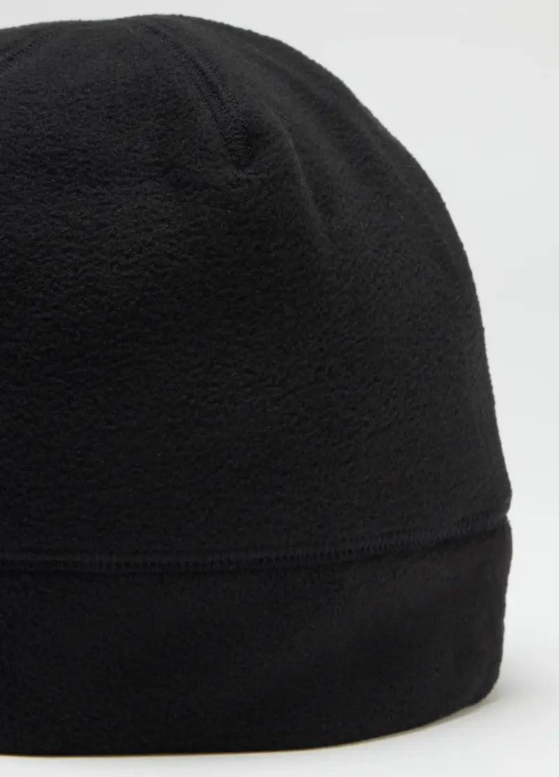 Berretto In Pile Nero, Uomo, Nero miniatura 3