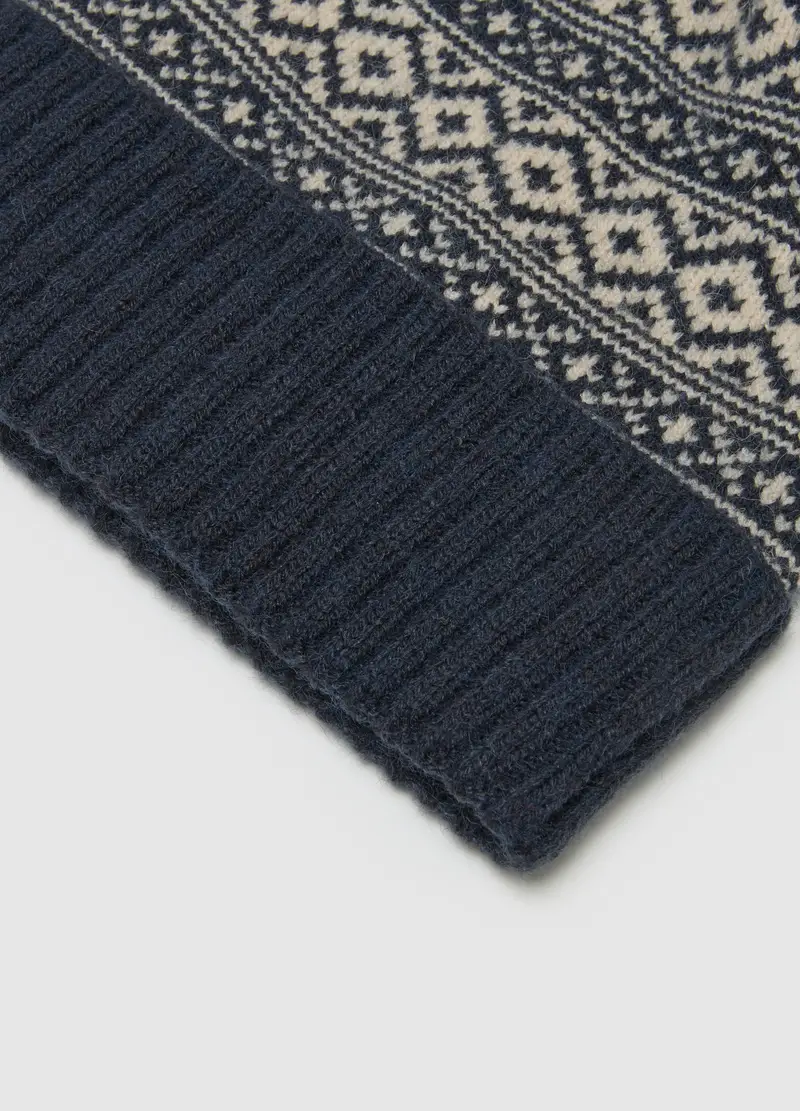 Berretto Multicolor Con Pon Pon, Uomo, Multicolor miniatura 2