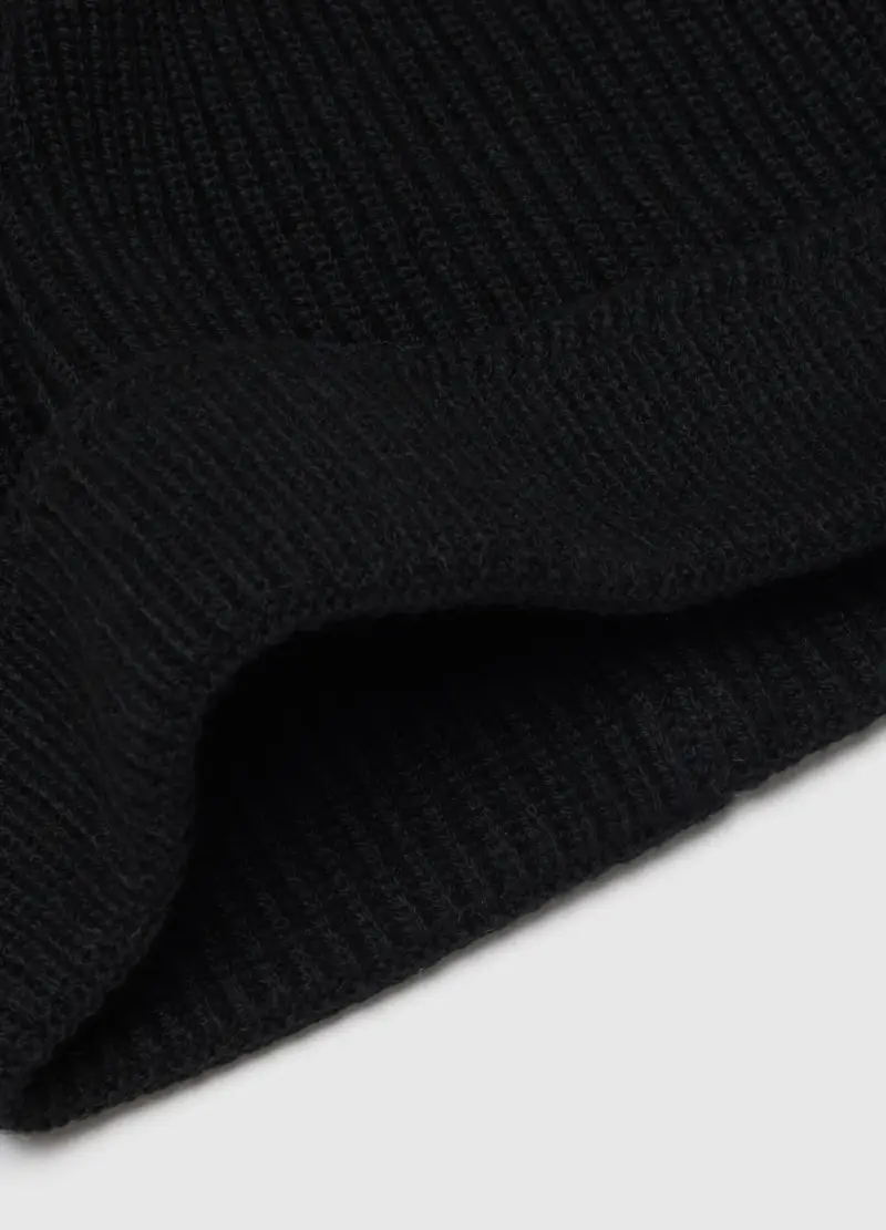 , Berretto Nero, Uomo, Nero miniatura 3