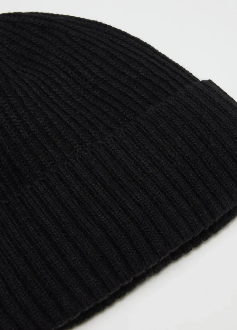 , Berretto Nero, Uomo, Nero miniatura 2