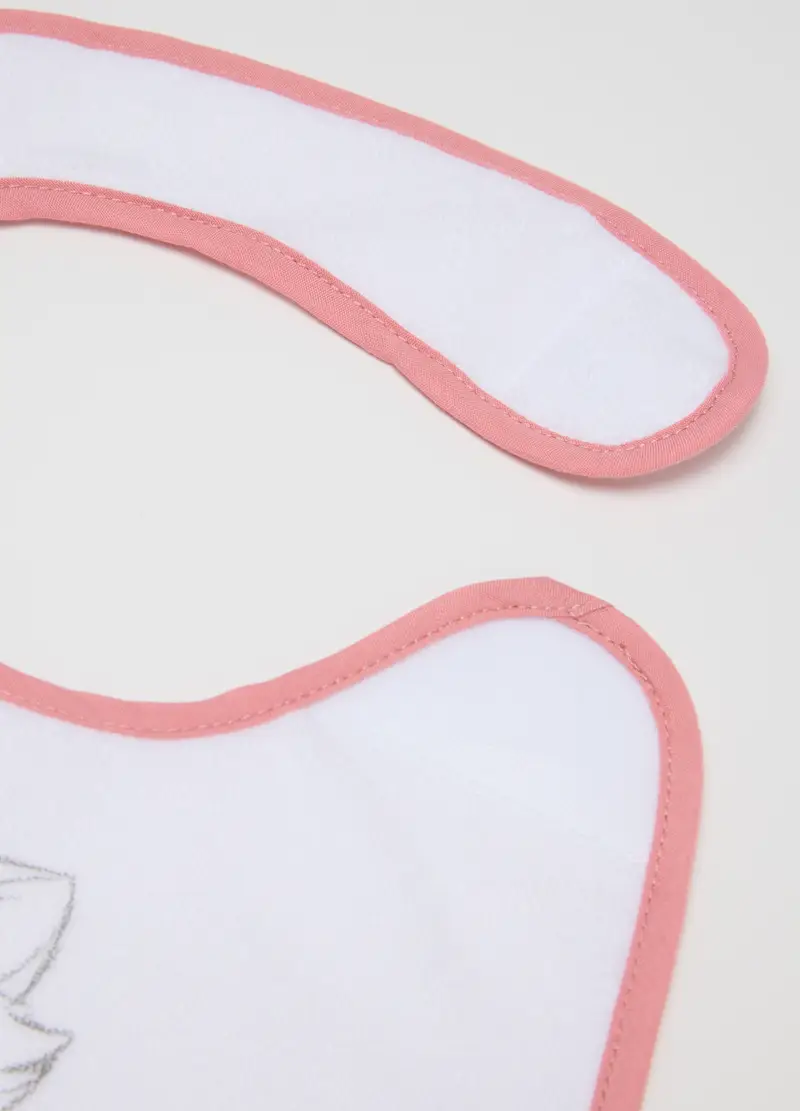 Bipack Bavette Da Neonata In Misto Cotone Multicolor, Multicolor, .U miniatura 2