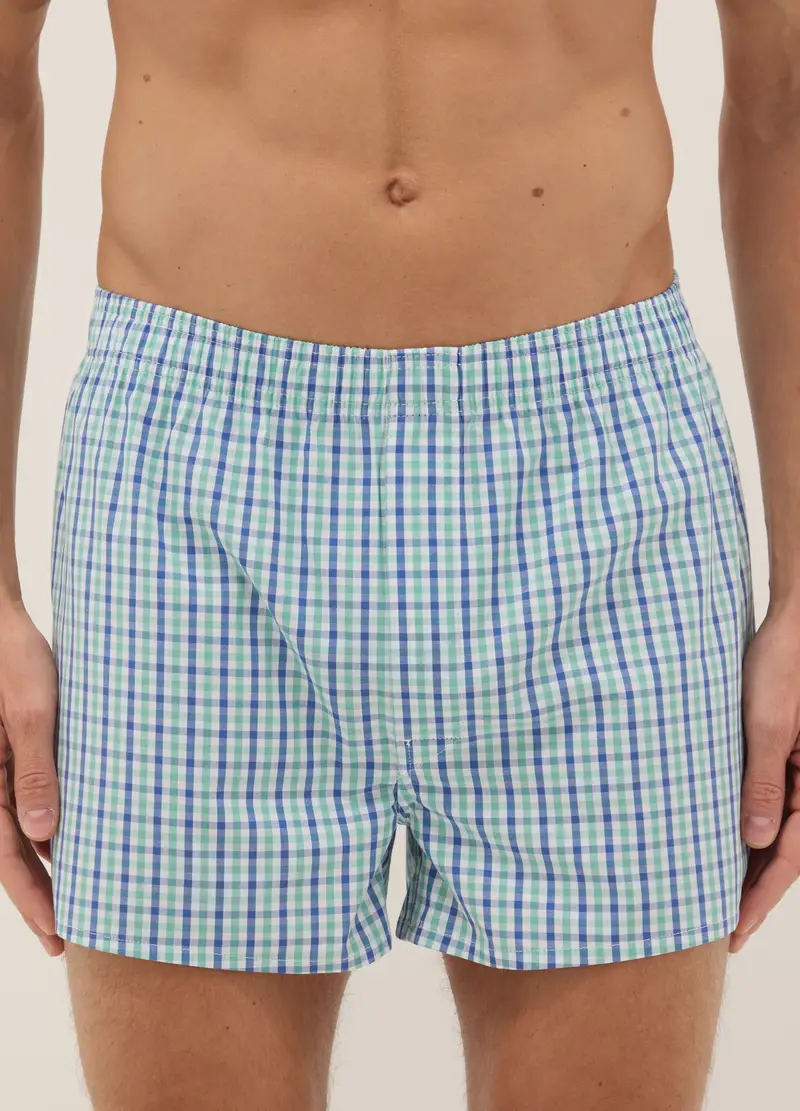 Bipack Boxer In Puro Cotone Multicolor Regular Fit, Uomo, Multicolor miniatura 2