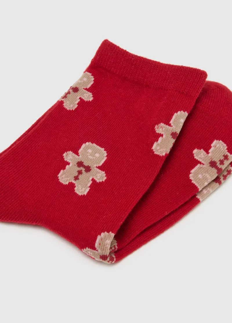 Bipack Calzini Corti In Misto Cotone Multicolor, Donna, Multicolor miniatura 2