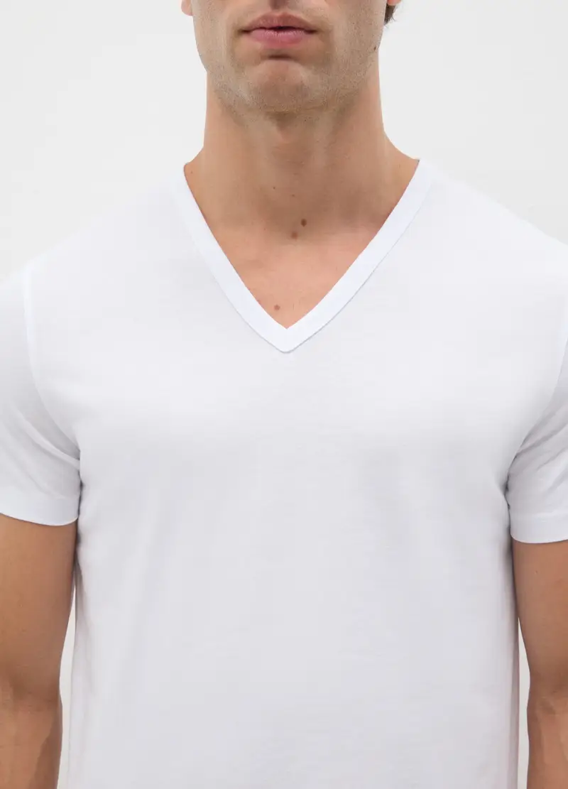 OVS T-shirt Uomo Bianco 4122294 miniatura 2
