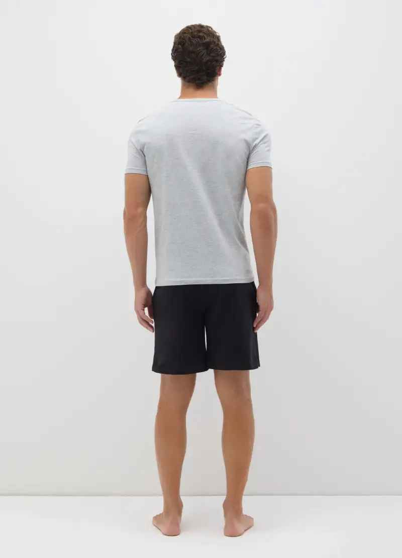 OVS T-shirt Uomo Grigio 4152733 miniatura 3