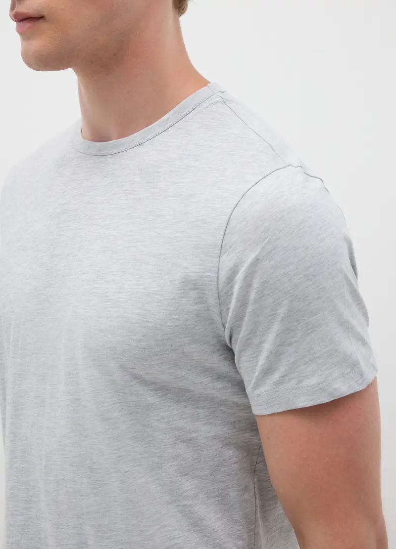 OVS T-shirt Uomo Grigio 4306960 miniatura 3