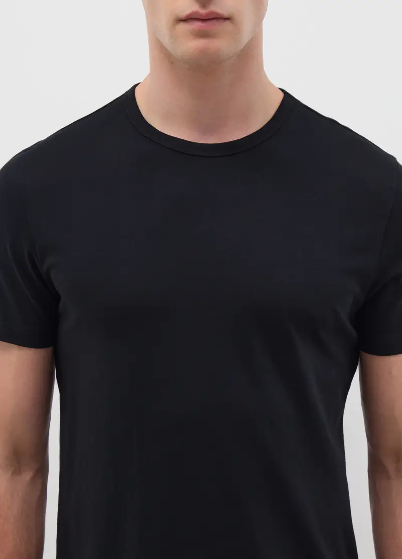 OVS T-shirt Uomo Nero 4122293 miniatura 2