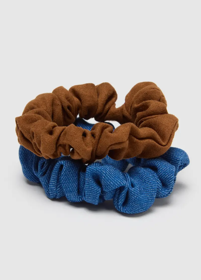 Bipack Elastici Per Capelli Multicolor Con Fissaggio Sicuro, Donna, Multicolor miniatura 3