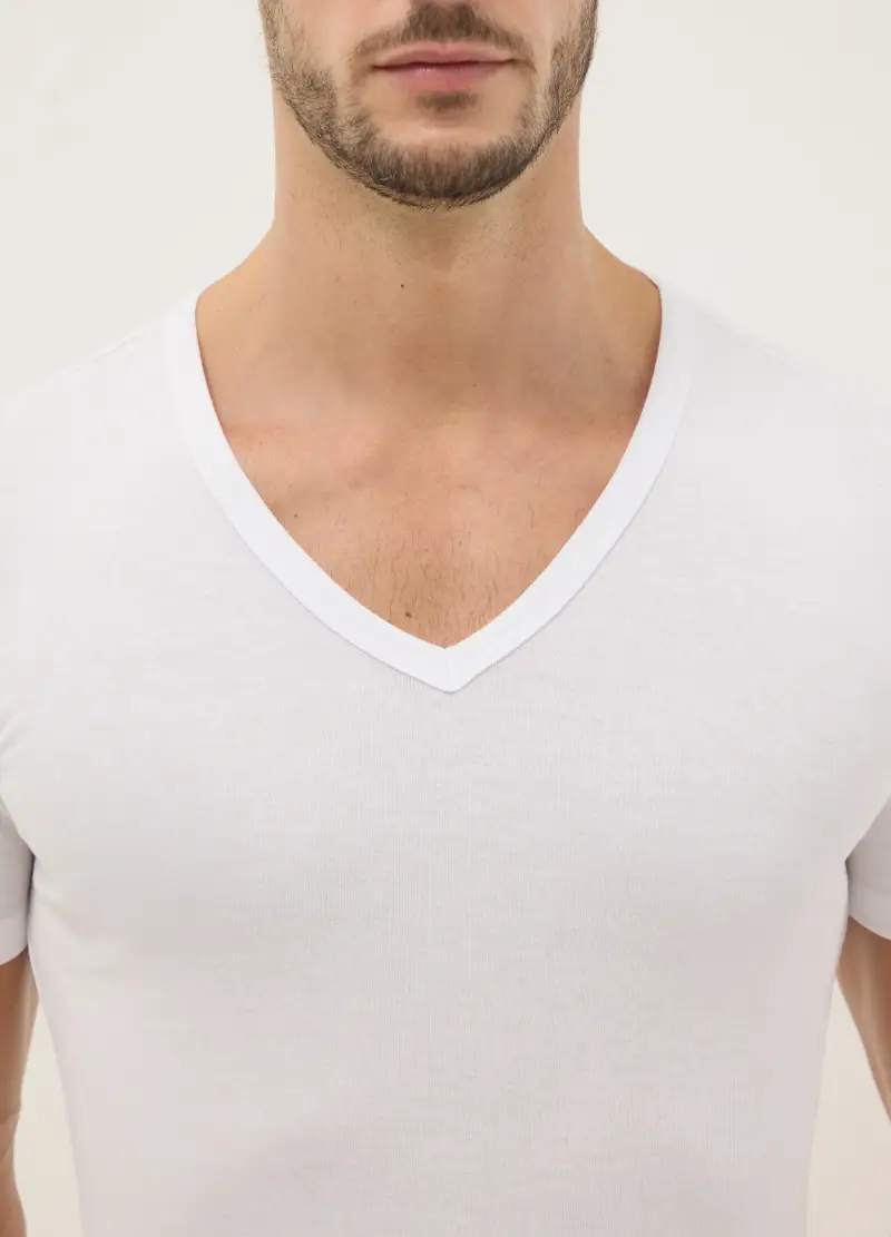 OVS T-shirt Uomo Bianco 4083179 miniatura 2