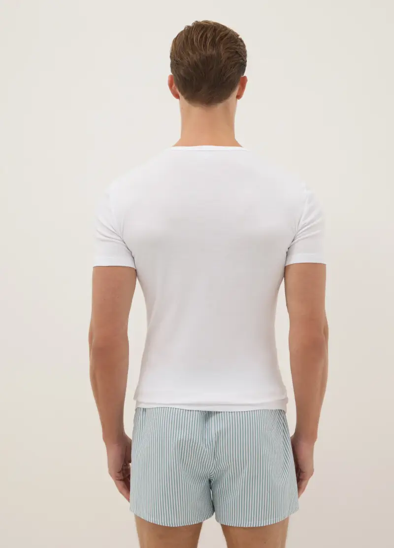 OVS T-shirt Uomo Bianco 4083179 miniatura 3