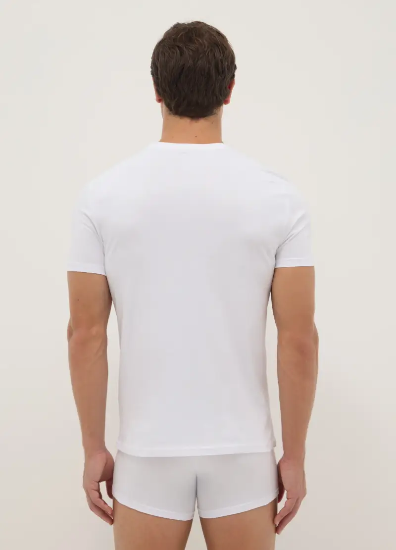 OVS T-shirt Uomo Bianco 4133766 miniatura 3