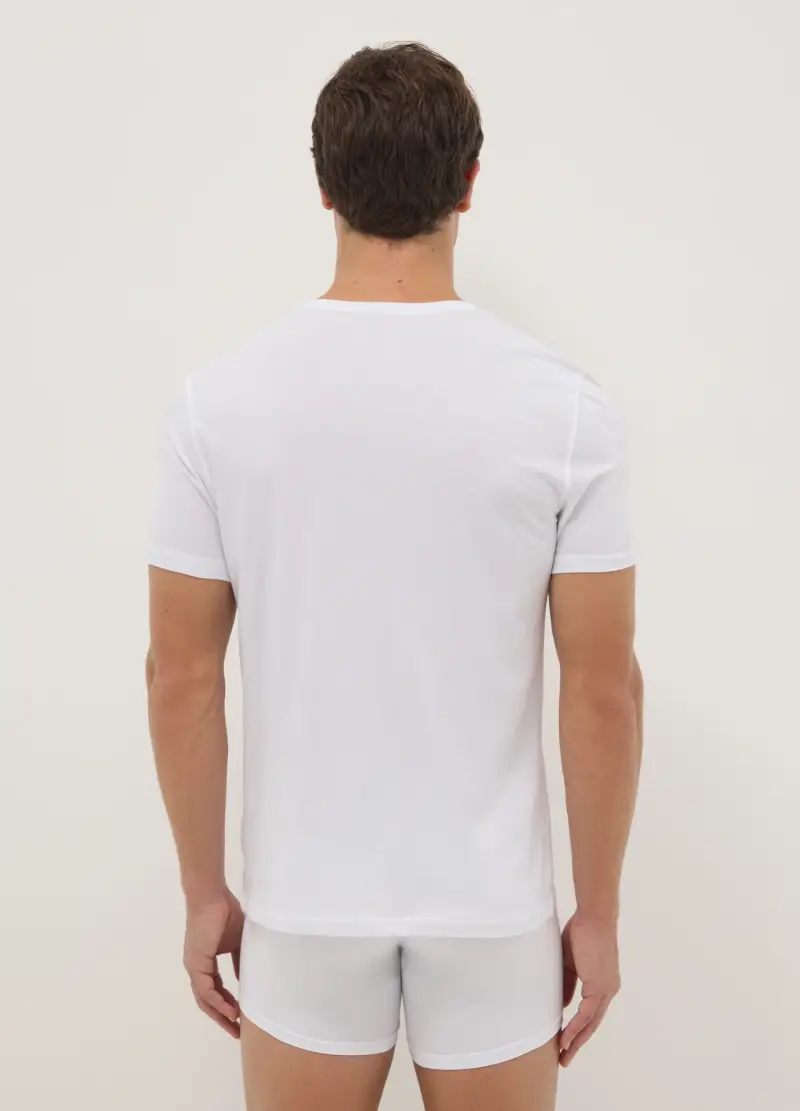OVS T-shirt Uomo Bianco 4133826 miniatura 3