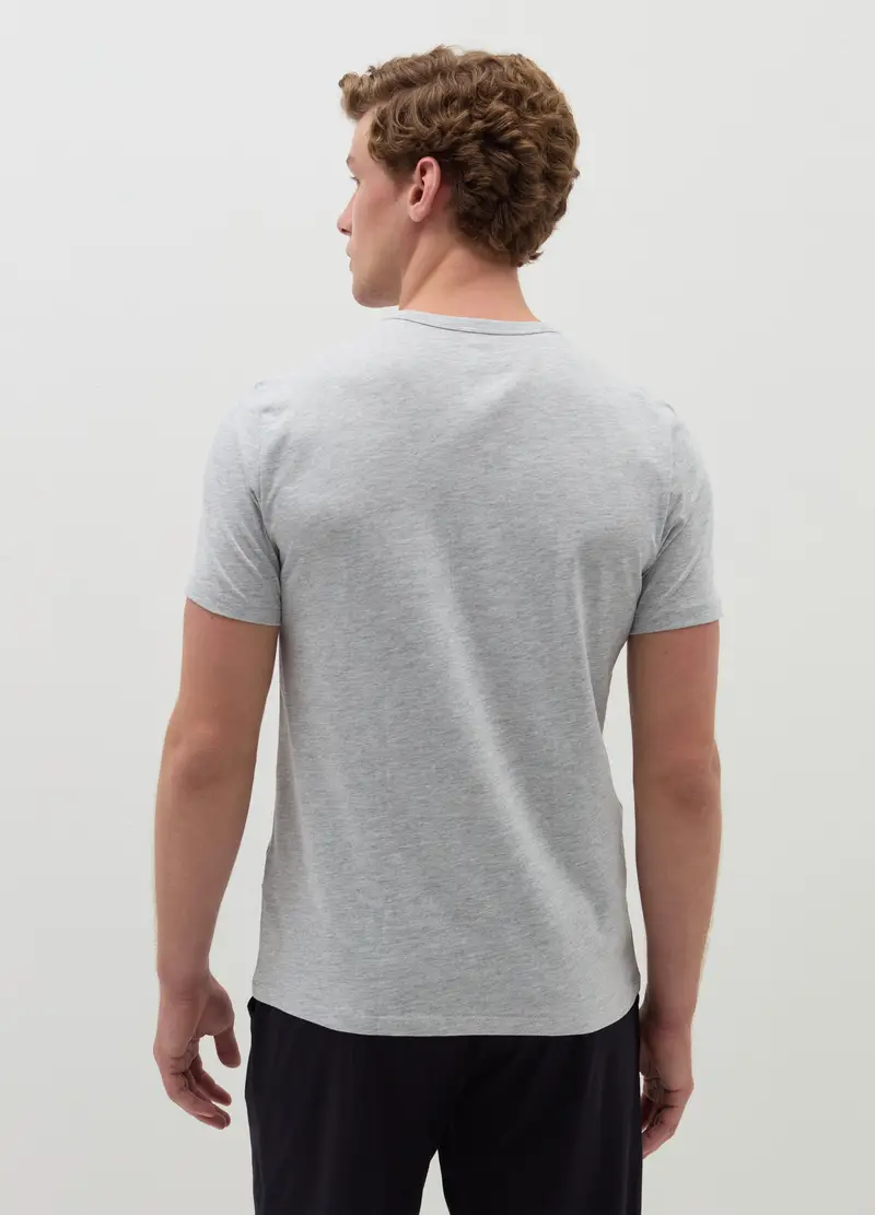 OVS T-shirt Uomo Grigio 4306666 miniatura 3