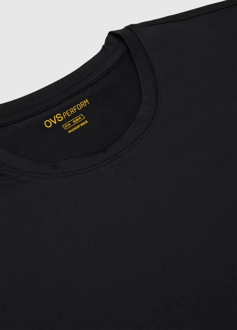 OVS T-shirt Uomo Nero 2998570 miniatura 2