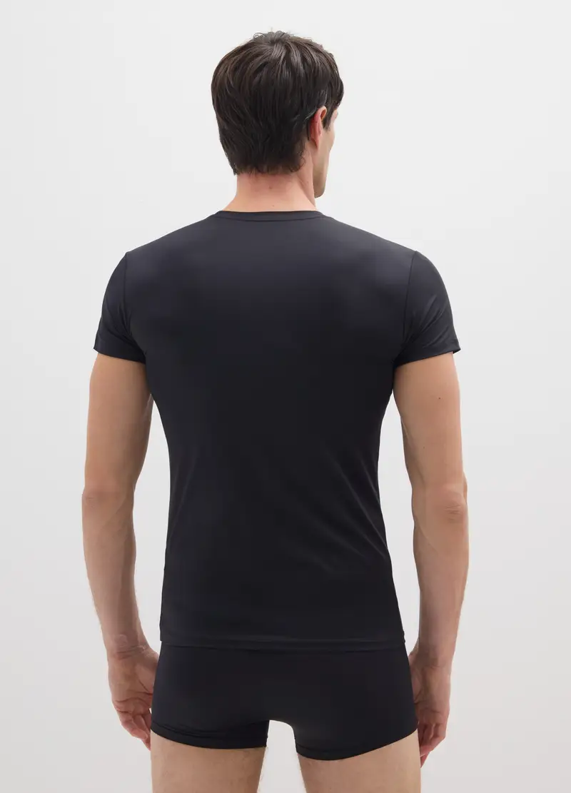 OVS T-shirt Uomo Nero 3931957 miniatura 3