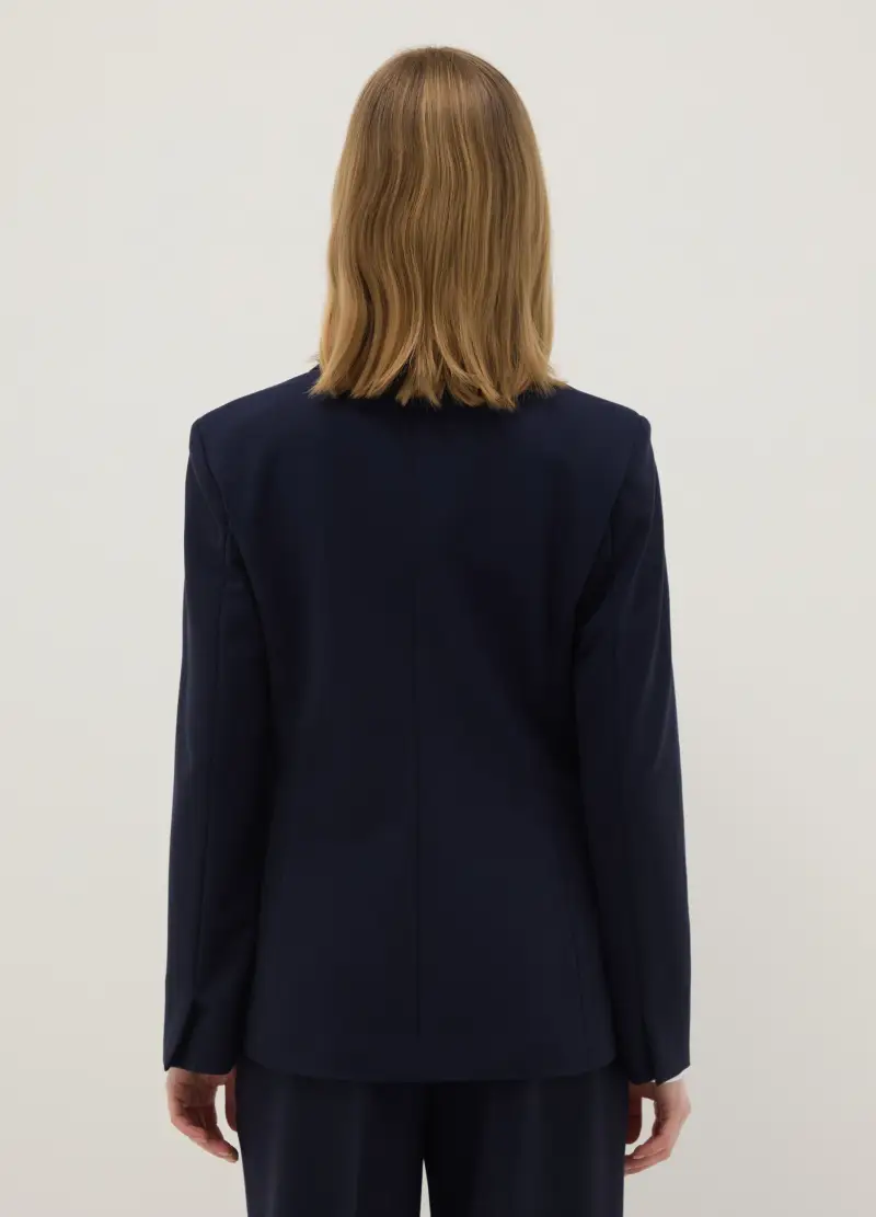 OVS Blazer Donna Blu 3983976 miniatura 3
