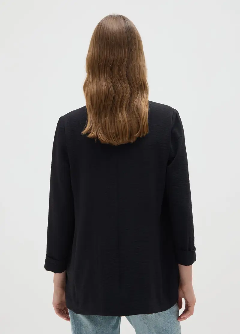 OVS HOUSEBRAND Blazer Donna Nero 990647 miniatura 2