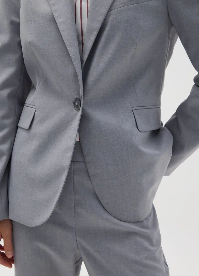 OVS Blazer Donna Grigio 4152803 miniatura 2