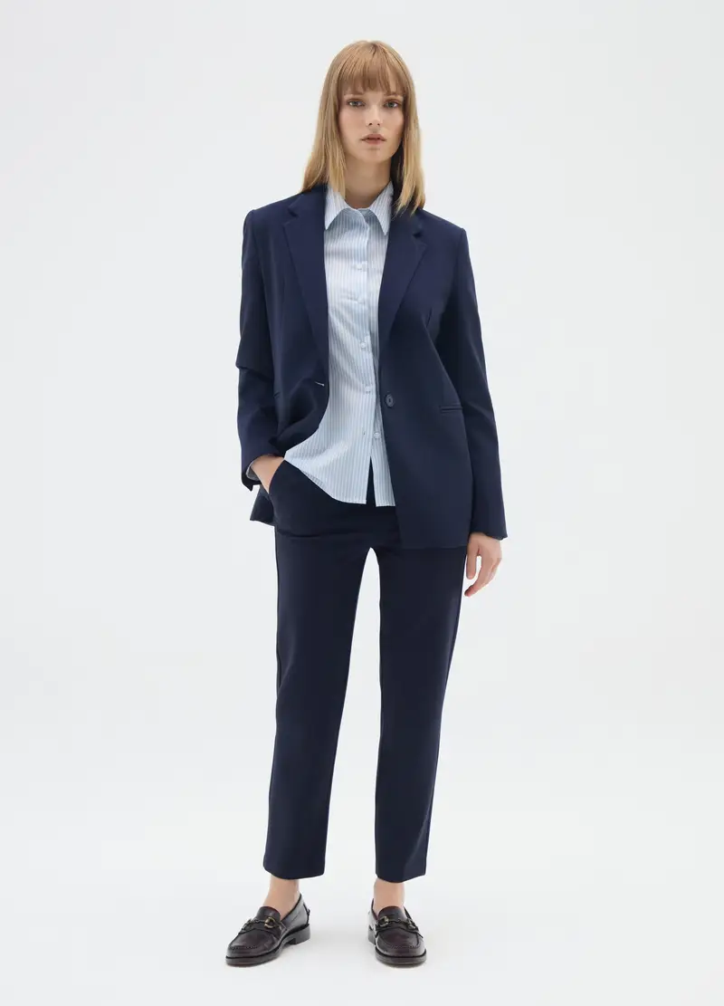 OVS Blazer Donna Blu 4122570 miniatura 2