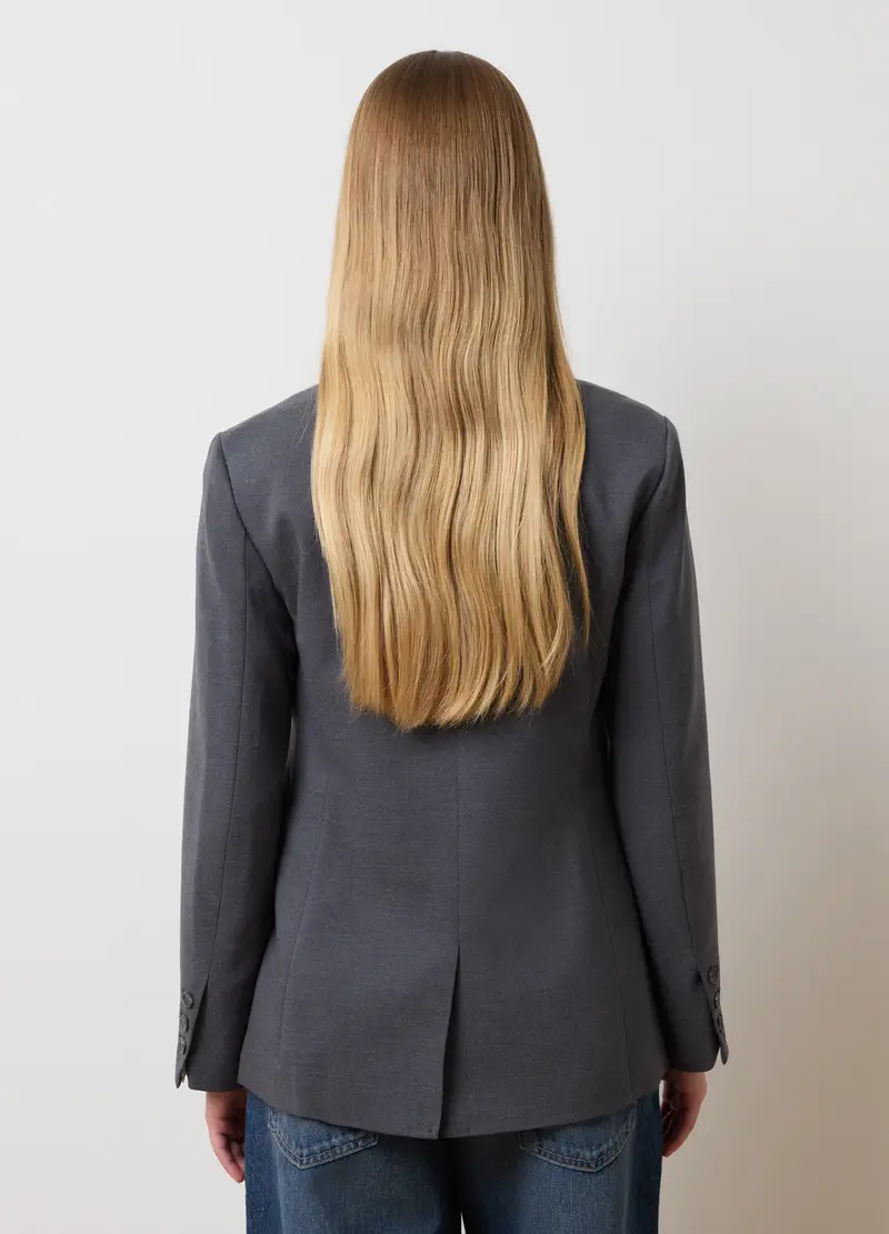 OVS Blazer Donna Grigio 2616046 miniatura 3