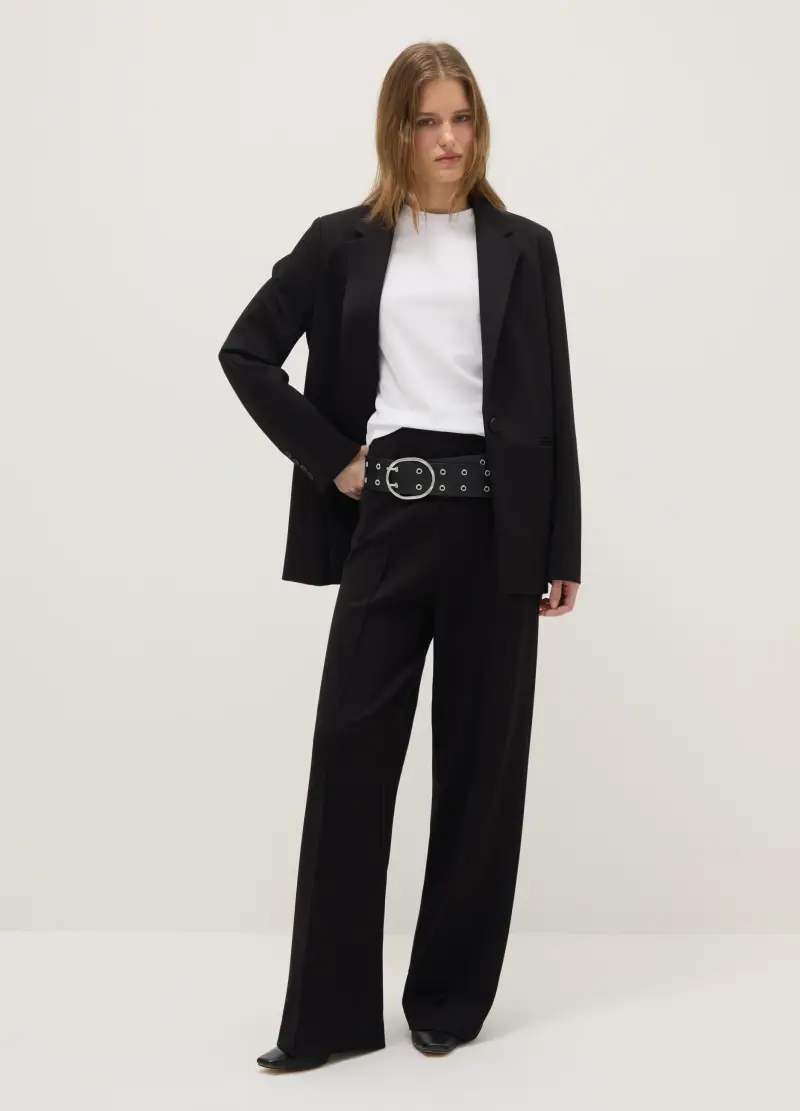 OVS Blazer Donna Nero 3983972 miniatura 2