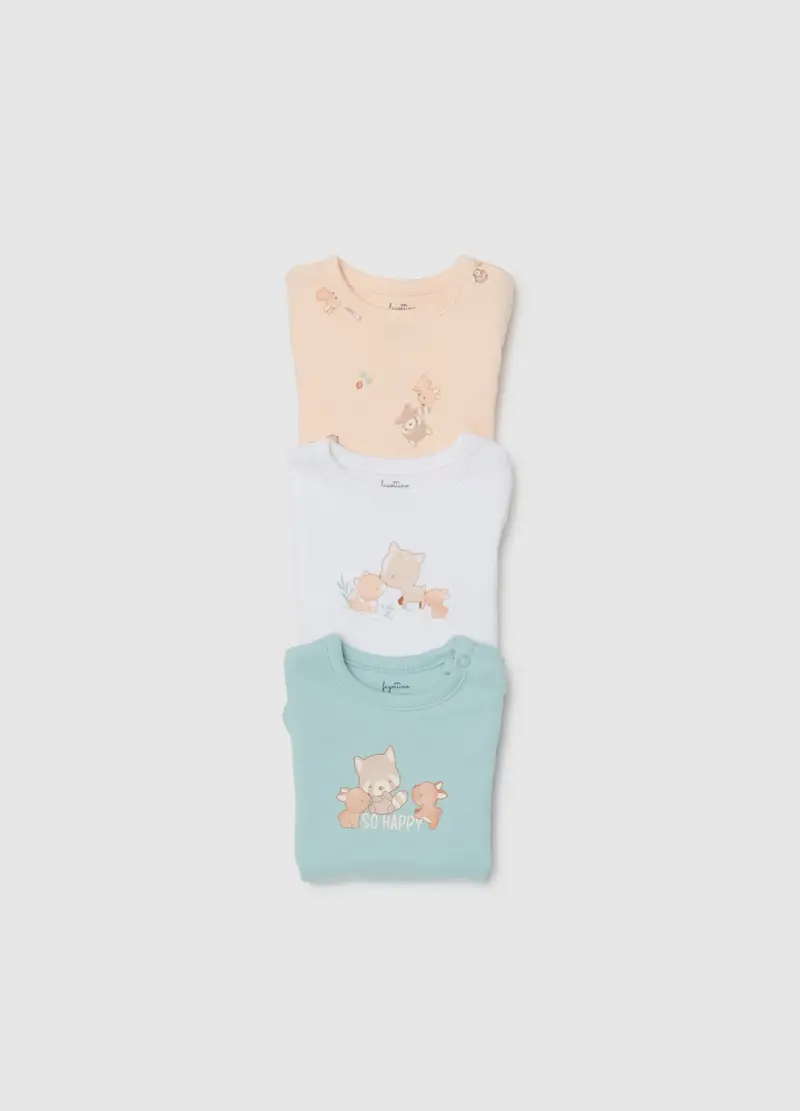 FAGOTTINO Body Neonato Bianco 1964901 miniatura 3