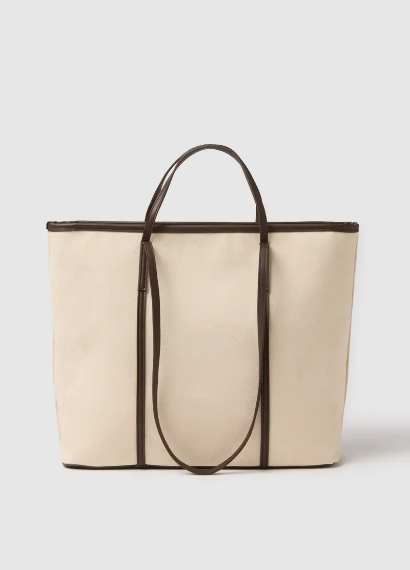 OVS Borsa a spalla Donna Beige 4330533 miniatura 2