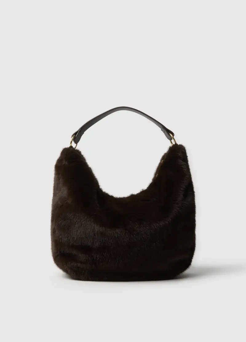 OVS Borsa a spalla Donna Marrone 3409050 miniatura 2