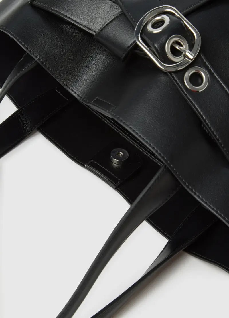 OVS Borsa a spalla Donna Nero 3409026 miniatura 2