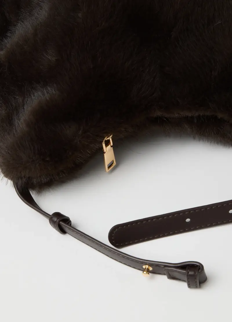 OVS Borsa a tracolla Donna Marrone 3488772 miniatura 2