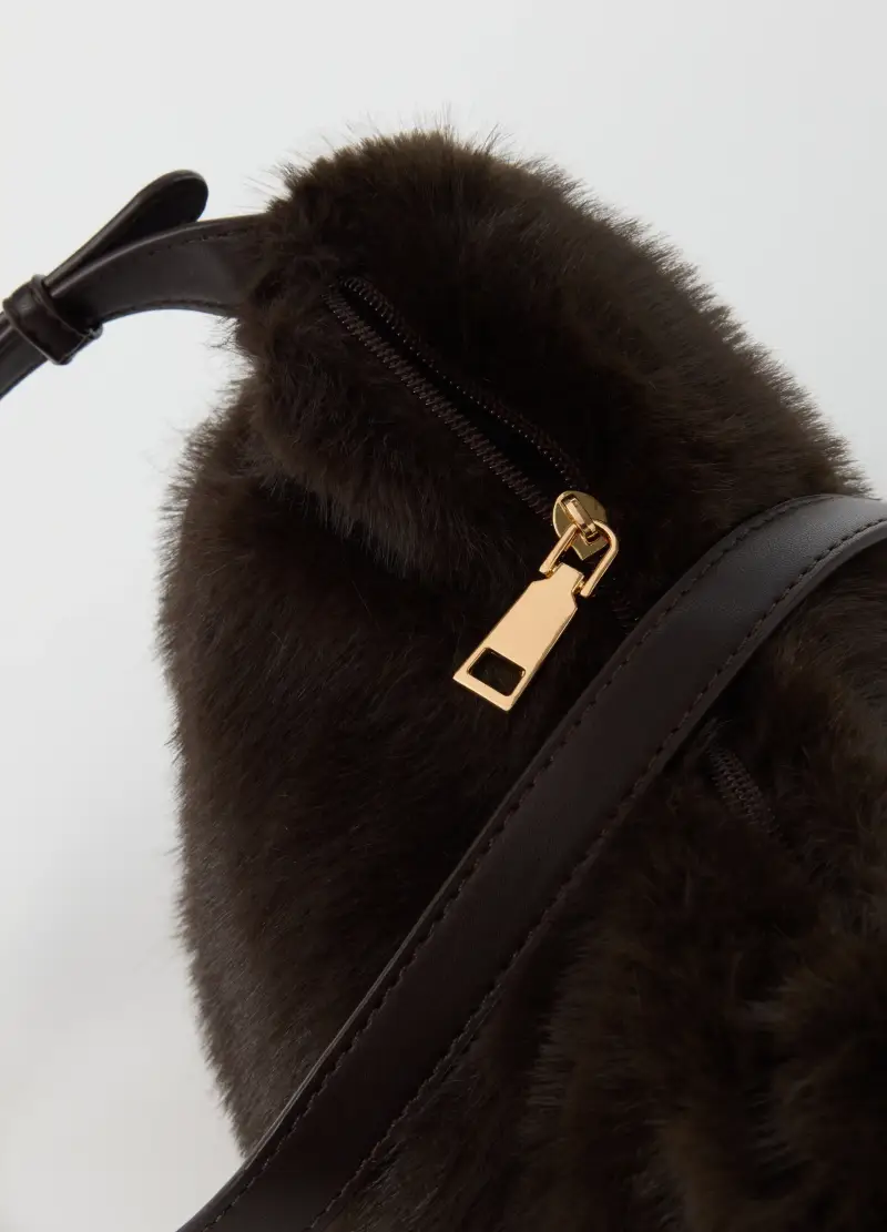 OVS Borsa a tracolla Donna Marrone 3488772 miniatura 3