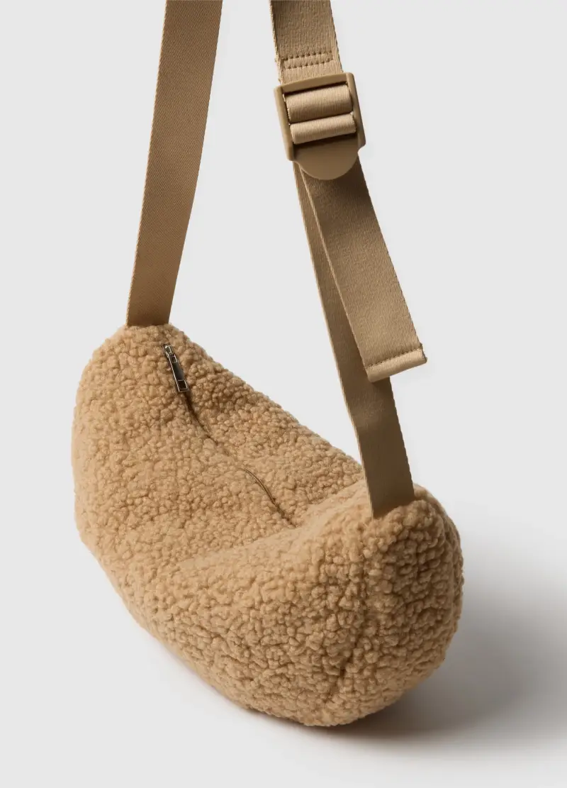 OVS Borsa a tracolla Donna Marrone 3409032 miniatura 3