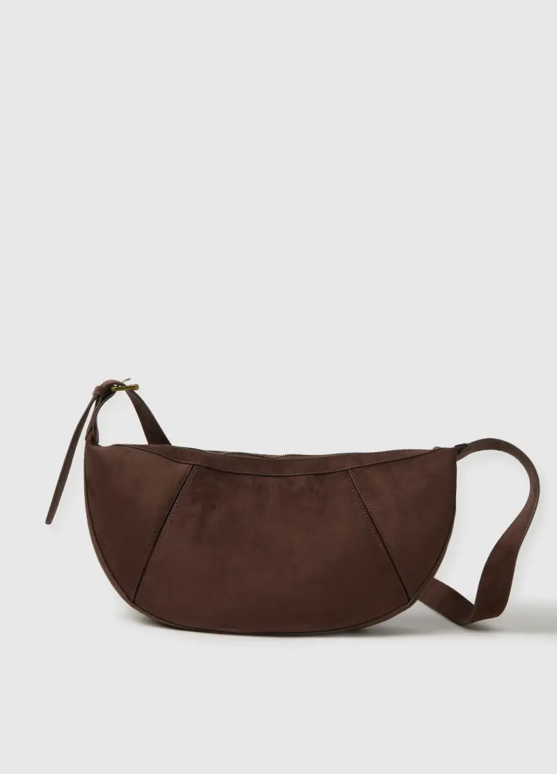 Borsa Marrone Con Tracolla Regolabile, Donna, Marrone miniatura 2