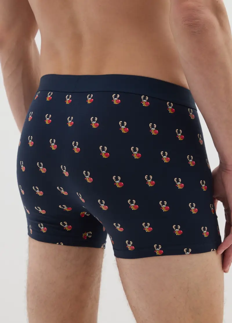 OVS Boxer Uomo Blu 3438554 miniatura 3