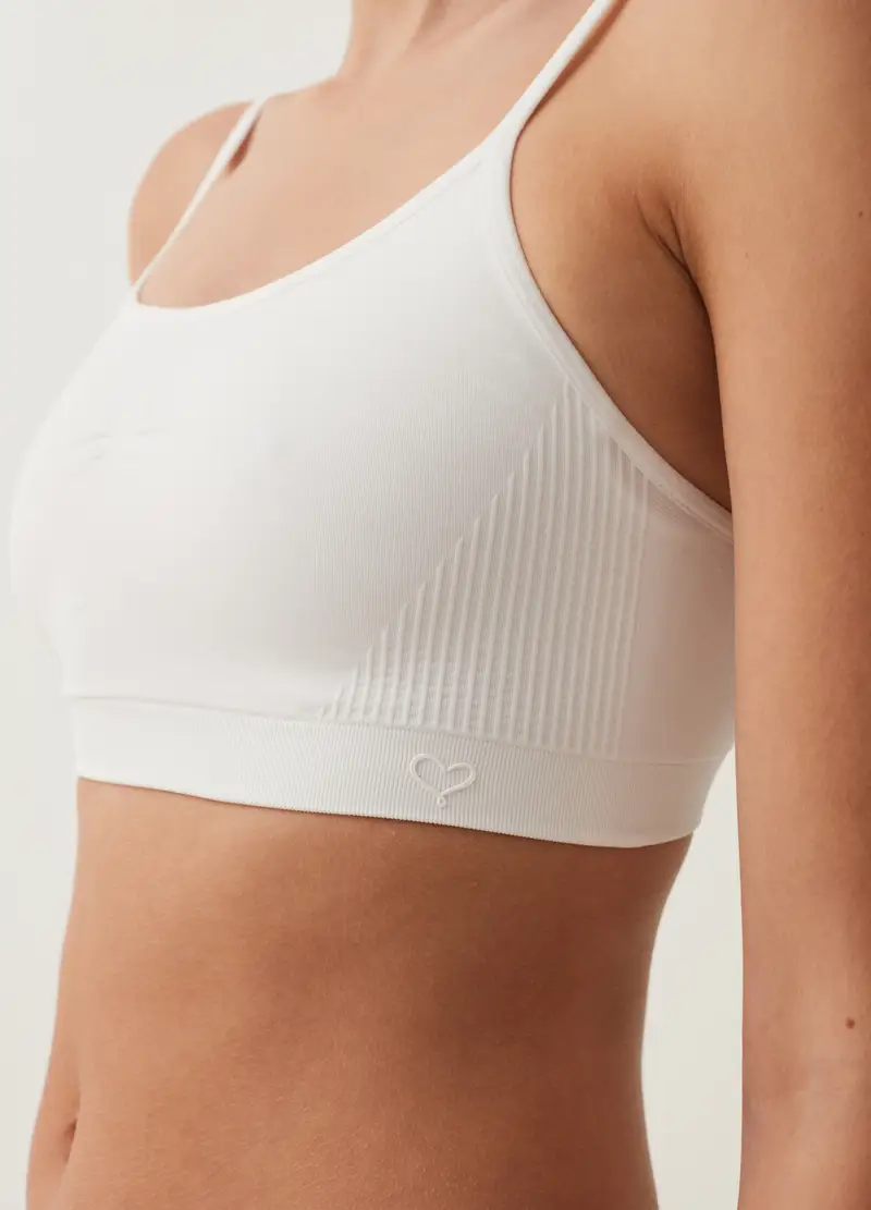 OVS Bralette Donna Bianco 976402 miniatura 3